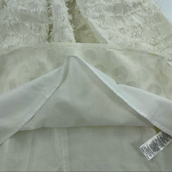 French Connection Summer Sky Fringe Dress New - Picture 13 of 16